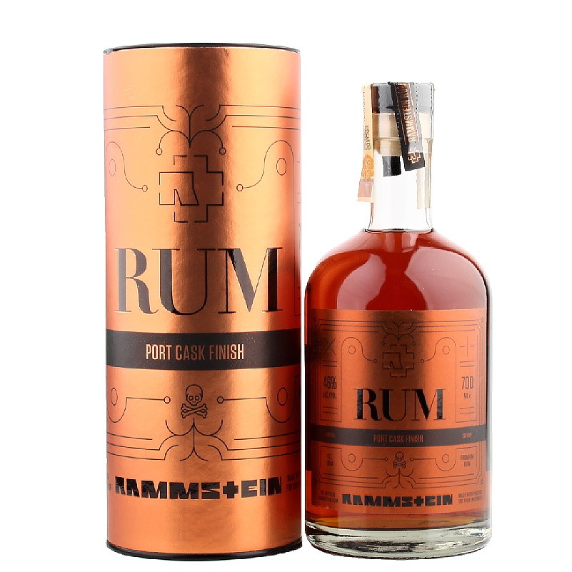 Rammstein Rum Port Cask 0,7L 46% tuba - Karibské ostrovy