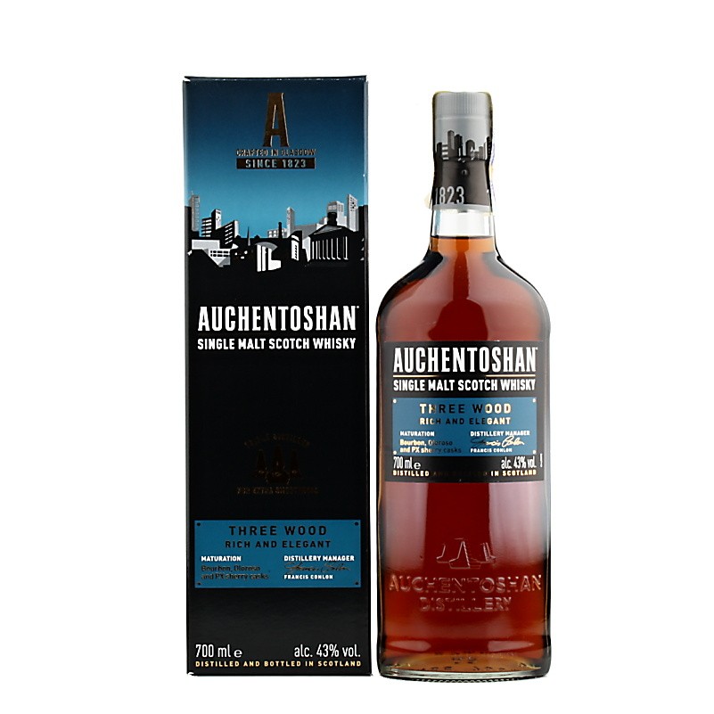 Виски auchentoshan three wood