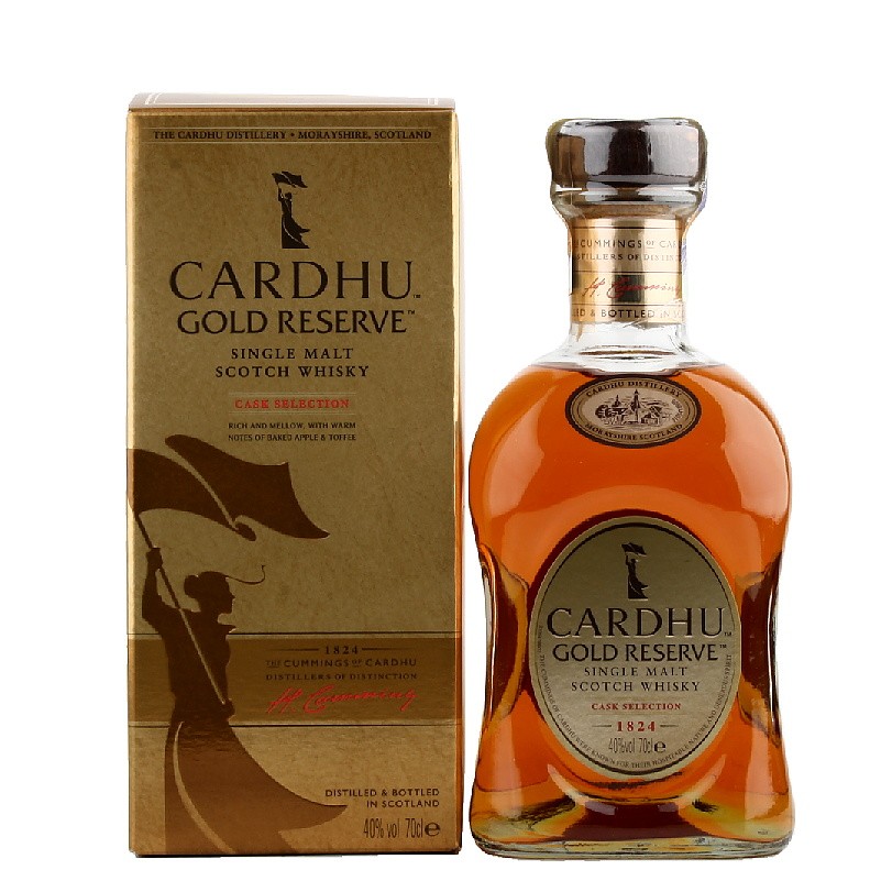 Cardhu Gold Reserve Scotch Malt Whisky 0.7L (40% Vol.) - Cardhu