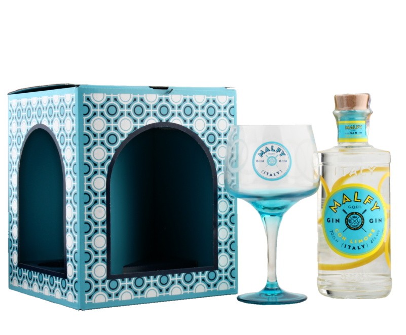 Malfy Limone box+sklo 0,7L 41% - Gin