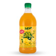 Zon sirup citron 0.7L plast ex.hust