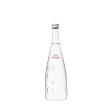 Evian 0.75L sklo