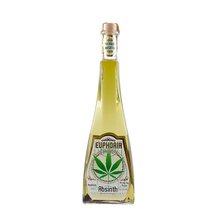 Absinth Euphoria Cannabis 70% 0,5L s konopm