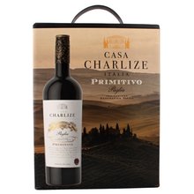 Primitivo Casa Charlize Puglia IGT 3L 13.5% bag in box