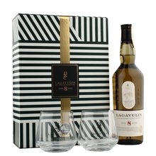 Lagavulin 8y box + sklo 0,7L 48%