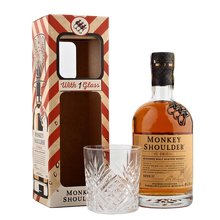 Monkey Shoulder box+sklo 0,7L 40%