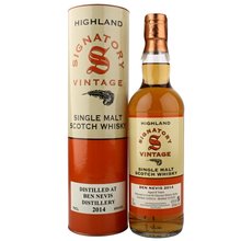 Ben Nevis 8y 2014 Signatory Vintage 0,7L 43% tuba