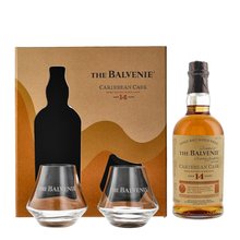 Balvenie 14y Caribbean Cask box+sklo 0,7L 43%