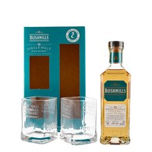 Bushmills 10y box+sklo 0.7L 40%