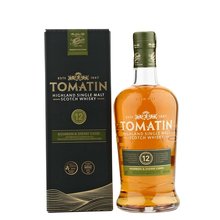 Tomatin 12y Bourbon Sherry Cask 1L 43% box