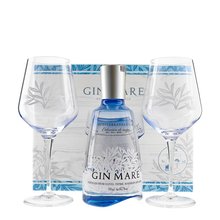 Gin Mare box+2xsklo 0,7L 42,7%