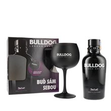 Bulldog Gin box+sklo 0,7L 40%