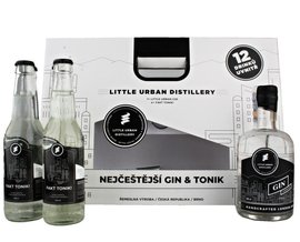 Nejetj Gin &amp; Tonik Gin 1x0,5L 43%  4xTonic 0,33L