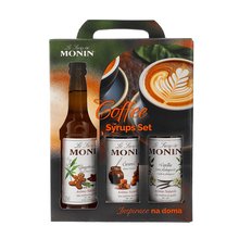 Monin box Coffee 3x 0,25L (pernk, vanilka, karamel)